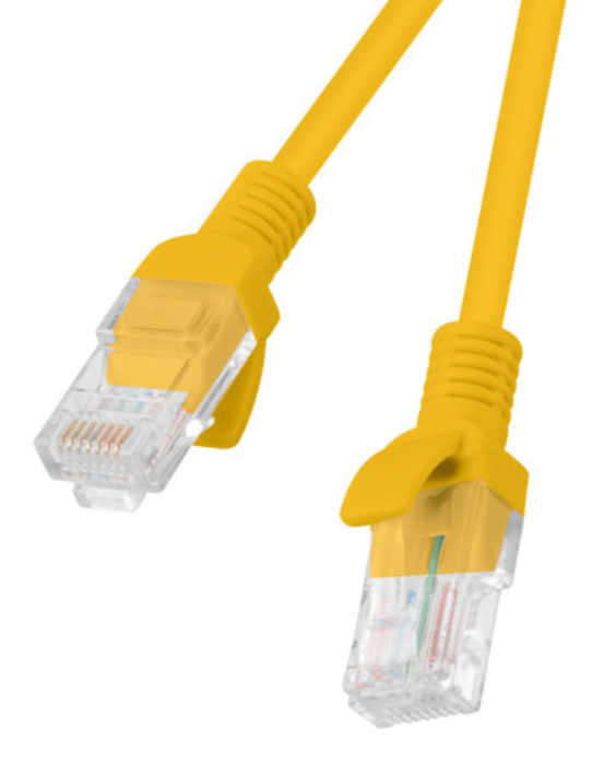 Lanberg Cable de Red Cat6 U/UTP Naranja 0,25 m