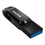 SanDisk Ultra Dual Drive Go USB Type-C y Type-A 2TB | USB 3.2 Gen 1 | Hasta 400 MB/s | Color Negro