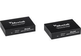 Muxlab Kit Transmisor-Receptor HDMI HDBaseT 4K hasta 40m (Negro)