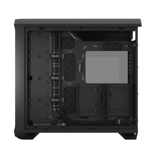 Fractal Design FD-C-TOR1A-01 Torre PC Negra, Soporte ATX, EATX, ITX, Micro ATX, Ventiladores 2x180mm y 3x140mm, Vidrio Templado