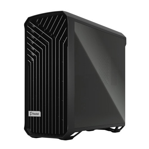 Fractal Design FD-C-TOR1A-01 Torre PC Negra, Soporte ATX, EATX, ITX, Micro ATX, Ventiladores 2x180mm y 3x140mm, Vidrio Templado