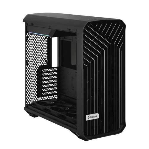 Fractal Design FD-C-TOR1A-01 Torre PC Negra, Soporte ATX, EATX, ITX, Micro ATX, Ventiladores 2x180mm y 3x140mm, Vidrio Templado