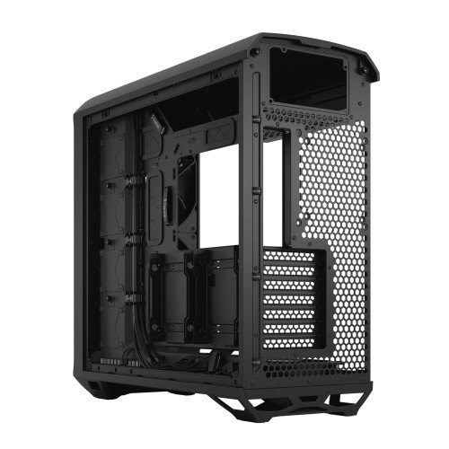 Fractal Design FD-C-TOR1A-01 Torre PC Negra, Soporte ATX, EATX, ITX, Micro ATX, Ventiladores 2x180mm y 3x140mm, Vidrio Templado