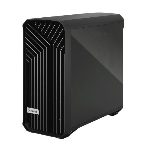 Fractal Design FD-C-TOR1A-01 Torre PC Negra, Soporte ATX, EATX, ITX, Micro ATX, Ventiladores 2x180mm y 3x140mm, Vidrio Templado