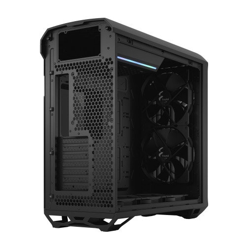 Fractal Design FD-C-TOR1A-01 Torre PC Negra, Soporte ATX, EATX, ITX, Micro ATX, Ventiladores 2x180mm y 3x140mm, Vidrio Templado
