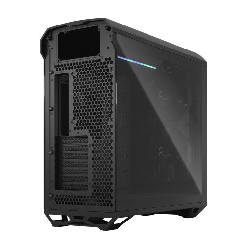 Fractal Design FD-C-TOR1A-01 Torre PC Negra, Soporte ATX, EATX, ITX, Micro ATX, Ventiladores 2x180mm y 3x140mm, Vidrio Templado
