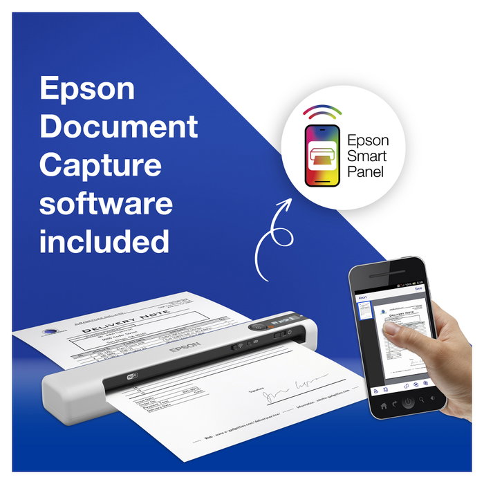 Epson WorkForce DS-70 Escáner Portátil Blanco