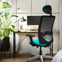 PIQUERAS Y CRESPO Silla de oficina Zulema con mecanismo Sincro/Traslack Amarillo y Gris