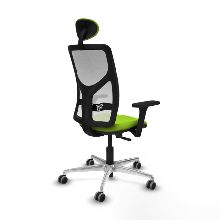 PIQUERAS Y CRESPO Silla de oficina Motilla con mecanismo Sincro, Pistacho y Blanco PIQUERAS Y CRESPO Silla de oficina Motilla con mecanismo Sincro, Pistacho y Blanco