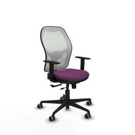 PIQUERAS Y CRESPO Silla de oficina Jorquera Morada con Mecanismo Sincro/Traslack