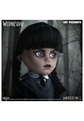 MEZCO TOYZ 77201 Muñeca Miércoles Uniforme Academia Wednesday 25,5cm Articulada