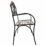 Banco Alexandra House Living Negro Hierro 53 x 91 x 153 cm
