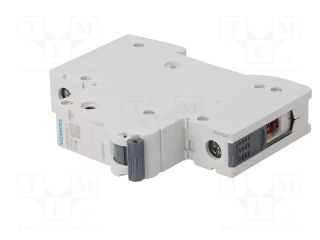 SIEMENS 5SL4116-7 Interruptor magnetotérmico 16A 1 Polo SIEMENS 5SL4116-7 Interruptor magnetotérmico 16A 1 Polo