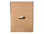 Q-connect Caja para Embalar Americana Ultra Resistente con Asas, Cartón Canal Doble 7 mm, Color Kraft, 600x400x290 mm