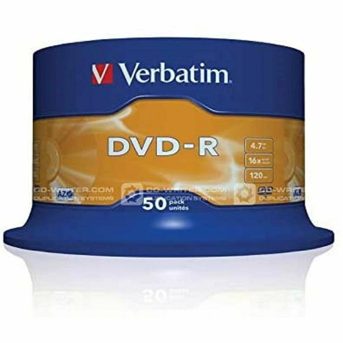 Verbatim DVD-R Advanced AZO 4,7 GB 16x (50 unidades) Verbatim DVD-R Advanced AZO 4,7 GB 16x (50 unidades)