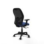 PIQUERAS Y CRESPO Alocén traslack malla negra bali azul marino brazos 2D