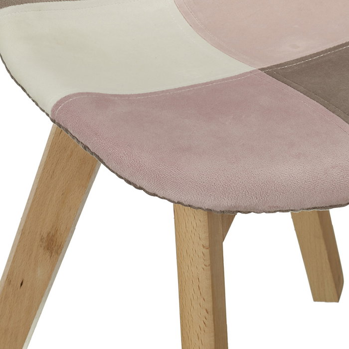 Home Deco Kids Silla Infantil Patchwork Rosa Home Deco Kids Silla Infantil Patchwork Rosa