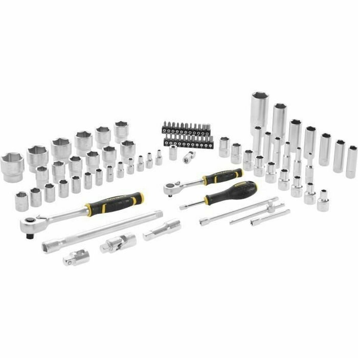 Stanley Fatmax Set de Enchufes 81 Piezas 1/4'' y 1/2''