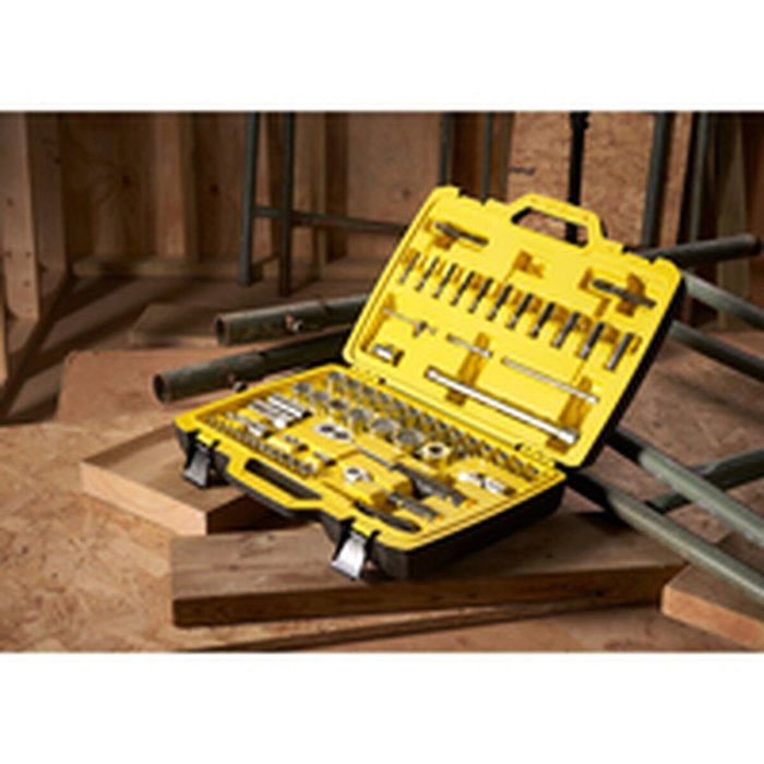Stanley Fatmax Set de Enchufes 81 Piezas 1/4'' y 1/2''
