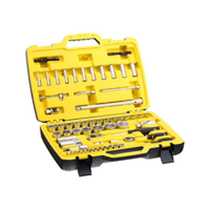 Stanley Fatmax Set de Enchufes 81 Piezas 1/4'' y 1/2''