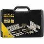 Stanley Fatmax Set de Enchufes 81 Piezas 1/4'' y 1/2''