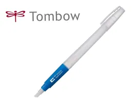Tombow Pincel Water Brush con Depósito Rellenable Punta Fina para Acuarela y Lettering, Compatible con ABT Dual Brush, Blíster 1 Unidad