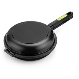 Bra Sartén Dupla para Tortillas Prior A121465 Ø24cm Aluminio Fundido Apta Inducción