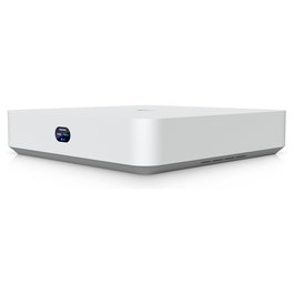 Ubiquiti UNVR-Instant NVR para Cámaras IP con 6 Puertos PoE, 1 Ranura HDD 3.5", 4K/30fps, Pantalla LCD, 4 Núcleos, 1.7 GHz - Blanco