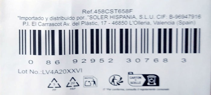 LAV Set de 6 Copas de Vino Coast 58cl LAV Set de 6 Copas de Vino Coast 58cl