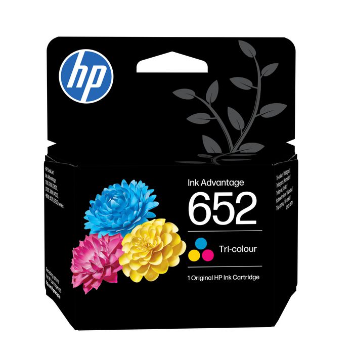 HP Cartucho de tinta 652 Tricolor Original Ink Advantage HP Cartucho de tinta 652 Tricolor Original Ink Advantage