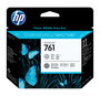 HP 761 Cabezal de impresión Gris/Gris oscuro CH647A