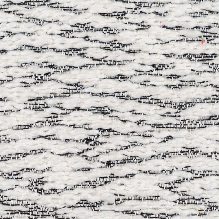 Cojín Blanco-Gris Algodón Decoración 40 X 60 cm (Set de 2)