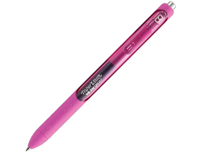 Papermate Inkjoy Bolígrafo de Gel Retráctil Trazo 0,7 mm Cereza