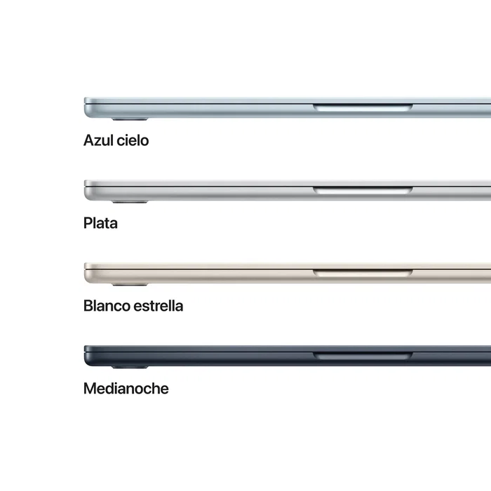 Apple MacBook Air 13,6 pulgadas M5 16GB 512GB SSD Plata