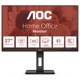 AOC Q27E3UMF Monitor Quad HD 27 pulgadas VA 75 Hz USB-Hub Pivot