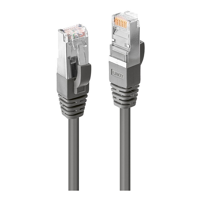 Lindy Cable Ethernet CROMO Cat.6 S/FTP 1m Gris con conectores RJ45 Lindy Cable Ethernet CROMO Cat.6 S/FTP 1m Gris con conectores RJ45