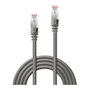Lindy Cable Ethernet CROMO Cat.6 S/FTP 1m Gris con conectores RJ45