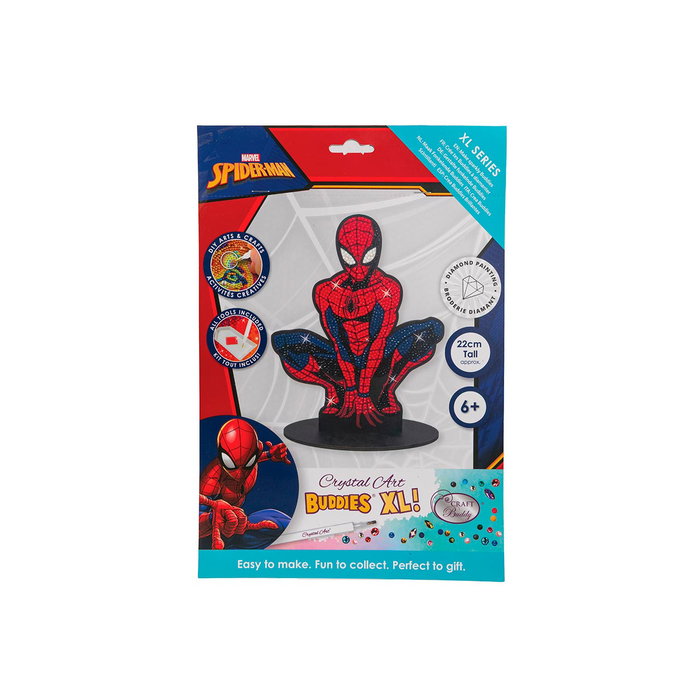 Crayola Kit Creativo Cristales Brillantes XL Spiderman