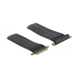 DeLOCK Tarjeta Riser PCI Express x8 a x8 con cable flexible 30 cm