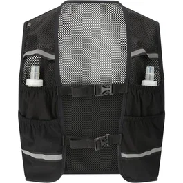 Boona Endurance Chaleco de Running Endurance - Incluye Botellas de Agua Flexibles - Talla L/XL - Negro