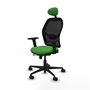 PIQUERAS Y CRESPO Silla de oficina Jorquera Verde con mecanismo Sincro/Traslack