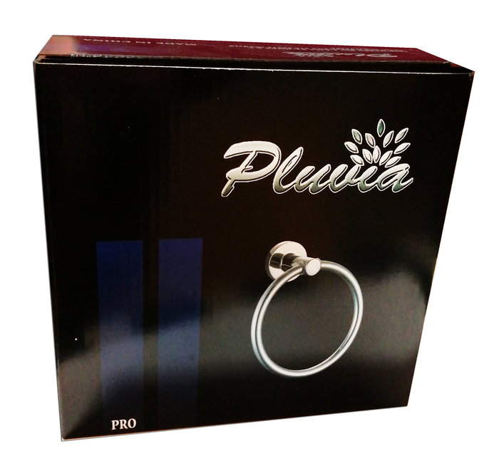 PLUVIA PRO Toallero Anilla Inox Ø16 cm REF 30233