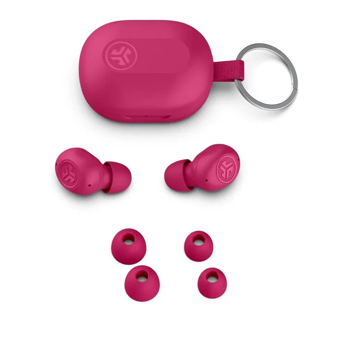 Mini auriculares jlab jbuds inalámbrico bluetooth rosa Mini auriculares jlab jbuds inalámbrico bluetooth rosa