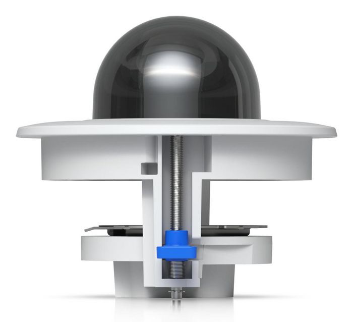 Ubiquiti G5 Dome Ultra Flush Mount, Blanco, Burbuja ahumada