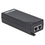 Intellinet 541625 Inyector PoE+ Gigabit 30W, Cumple IEEE 802.3at/af para Cable Ethernet Cat5/Cat5e, Protección Sobretensión/Corto/SC, Certificado CE FCC