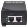 Intellinet 541625 Inyector PoE+ Gigabit 30W, Cumple IEEE 802.3at/af para Cable Ethernet Cat5/Cat5e, Protección Sobretensión/Corto/SC, Certificado CE FCC
