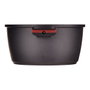 San Ignacio Cacerola Denia Experto de Aluminio Fundido 24 cm con Tapa de Cristal
