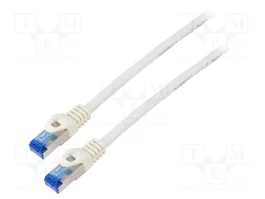LANBERG Patch cord Cat 6a S/FTP 20m Blanco