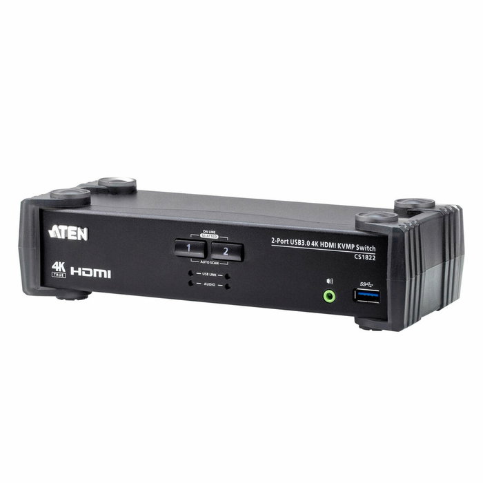 Aten CS1822 KVMP Switch 2-Port USB 3.0 4K HDMI Aten CS1822 KVMP Switch 2-Port USB 3.0 4K HDMI
