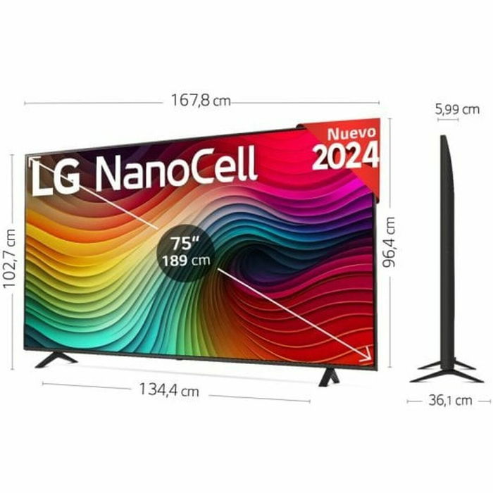 Smart TV LG 75NANO82T6B.AEU 4K Ultra HD 75"